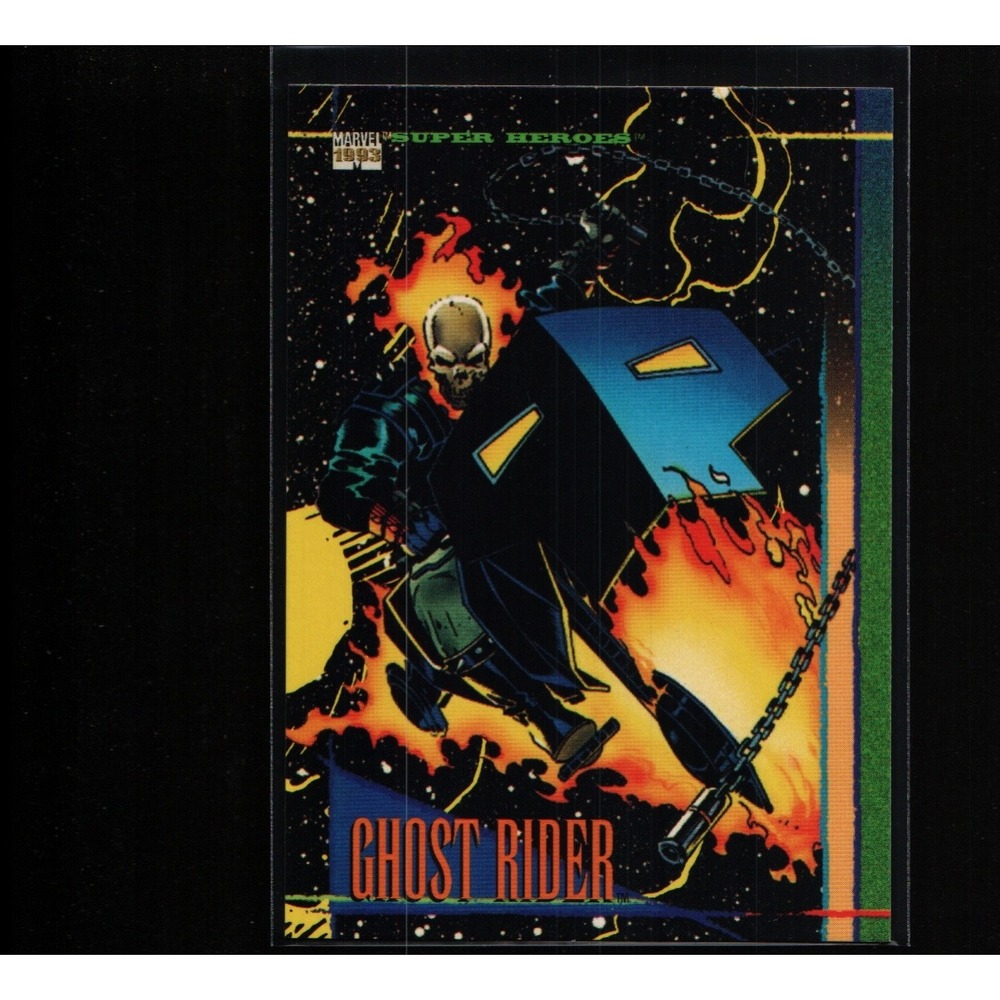 SkyBox 1993 Marvel Super Heroes #105 Ghost Rider (Dan Ketch) Base Set